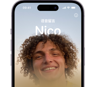 麦积苹果15服务站分享iPhone15实时语音留言开启方法 