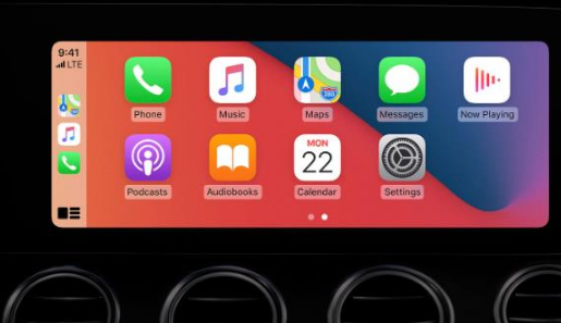 麦积apple维修网点分享如何将iPhone连接到CarPlay 