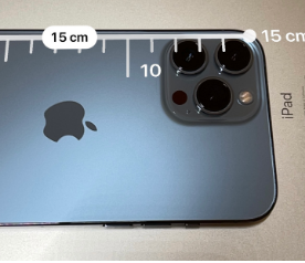 麦积苹果14维修分享如何使用iPhone14测距仪测量身高 